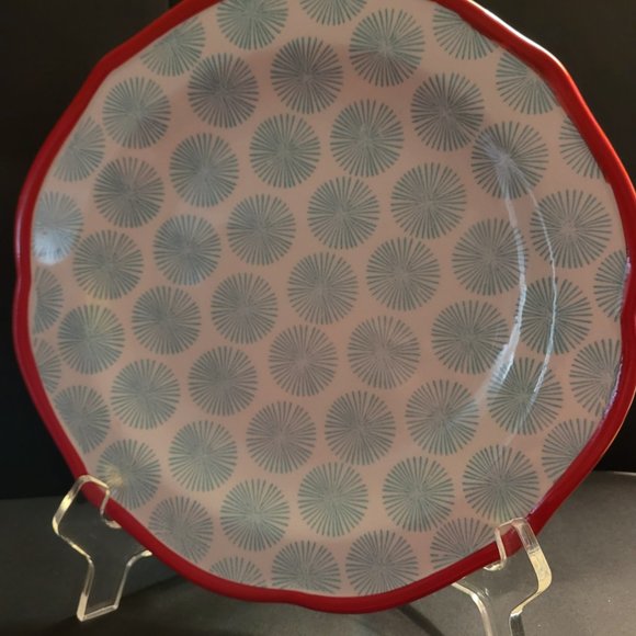 Pioneer Woman Happiness Pattern Salad/Sandwich Plates - Picture 3 of 5